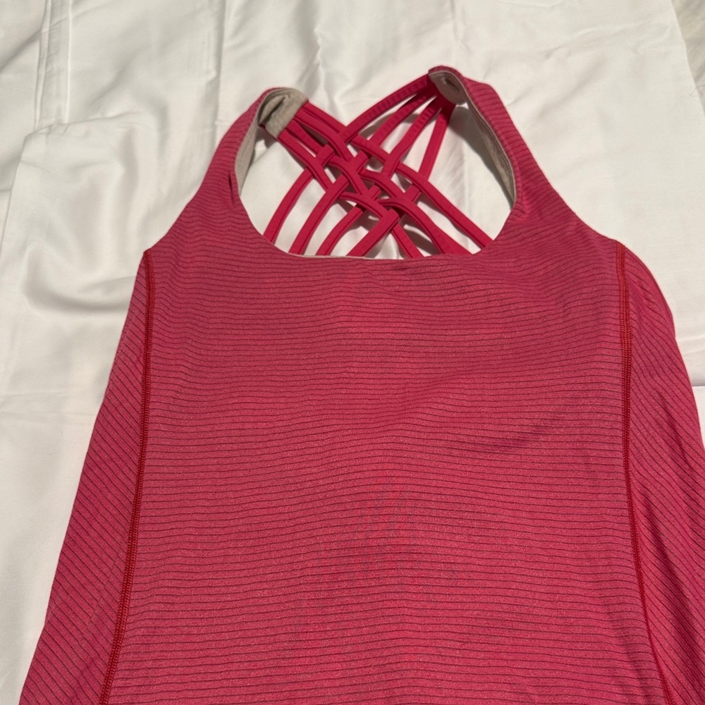 Lululemon Pink Tank Top - Size 4